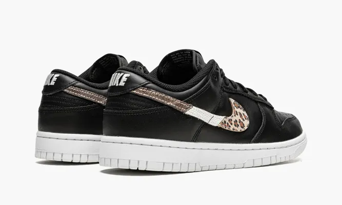 Кроссовки Nike Dunk Low «Animal Instinct - Black» черный
