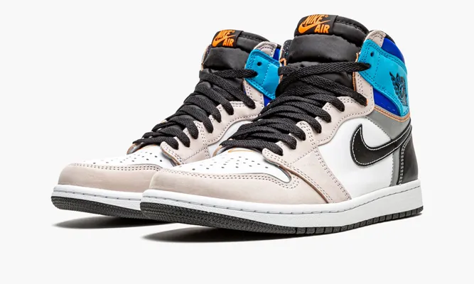 Кроссовки Air Jordan 1 High OG «Prototype» синий