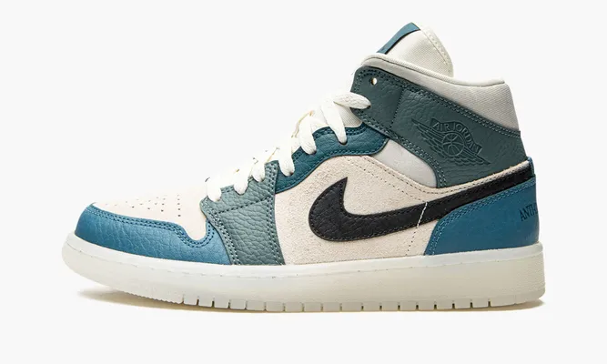 Кроссовки Air Jordan 1 Mid «Anti-gravity Machines» разноцветный