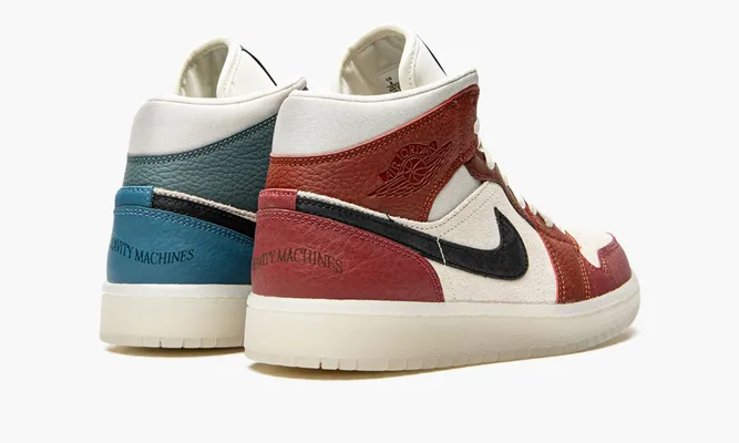 Кроссовки Air Jordan 1 Mid «Anti-gravity Machines» разноцветный