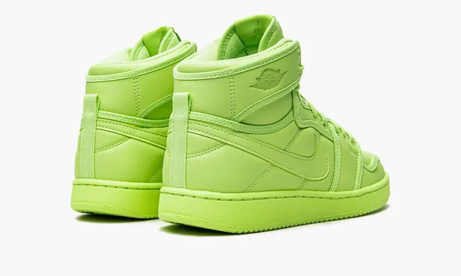 Кроссовки Air Jordan 1 Retro Ajko WMNS «Billie Eilish Ghost Green» зеленый