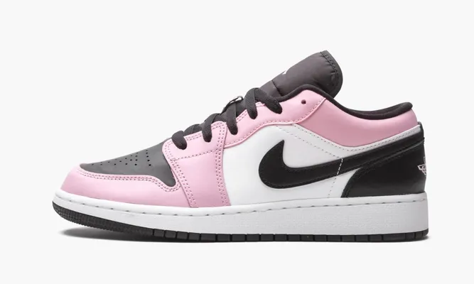 Кроссовки Air Jordan 1 Low GS «Light Arctic Pink» розовый