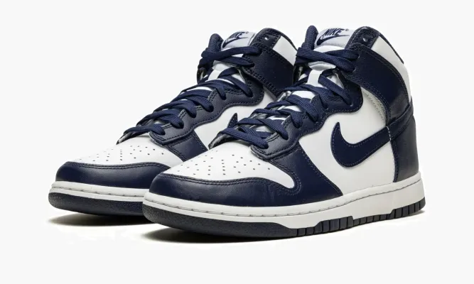 Кроссовки Nike Dunk High «Championship Navy» белый