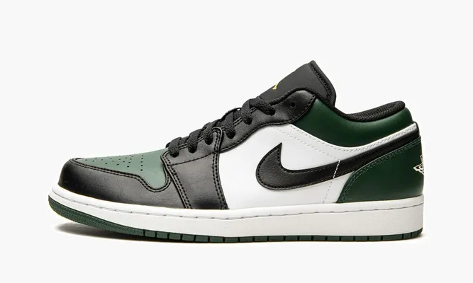 Кроссовки Air Jordan 1 Low «Green Toe» зеленый