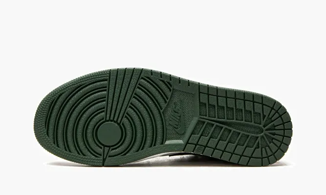 Кроссовки Air Jordan 1 Low «Green Toe» зеленый