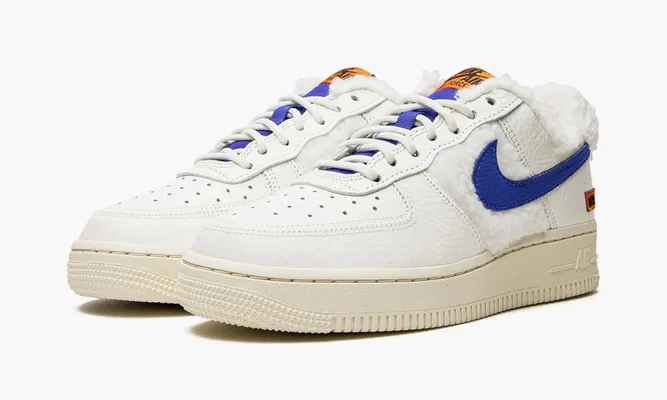 Кроссовки Nike Air Force 1 Low '07 WMNS «Sherpa Fleece» белый