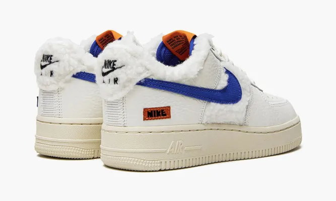 Кроссовки Nike Air Force 1 Low '07 WMNS «Sherpa Fleece» белый