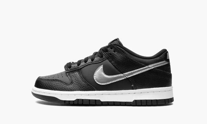 Кроссовки Nike Dunk Low GS «Nba 75th Anniversary Spurs» черный