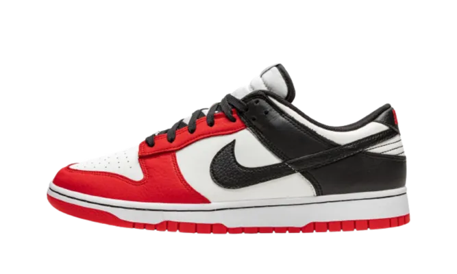 Кроссовки Nike Dunk Low Emb Nba «Chicago» белый,красный