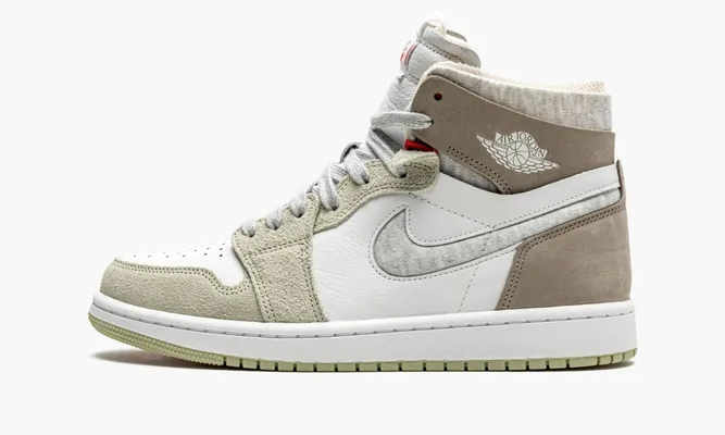 Кроссовки Air Jordan 1 High Zoom CMFT «Olive Aura» зеленый