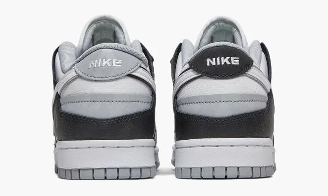 Кроссовки Nike Dunk Low Scrap «Wolf Grey Light Lemon Twist» белый,черный