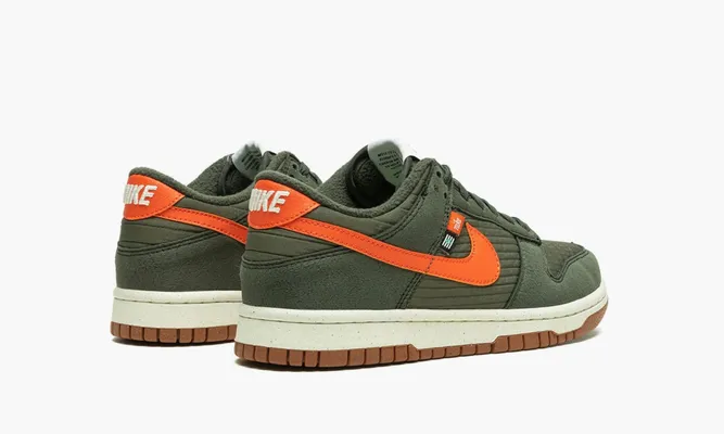 Кроссовки Nike Dunk Low Retro Next Nature GS «Toasty - Sequoia» зеленый