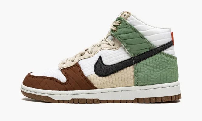 Кроссовки Nike Dunk High WMNS Next Nature «Summit White» коричневый