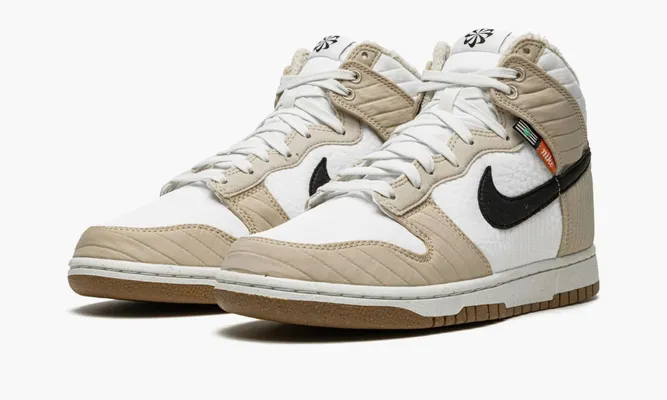 Кроссовки Nike Dunk High «Next Nature Toasty Rattan» кремовый