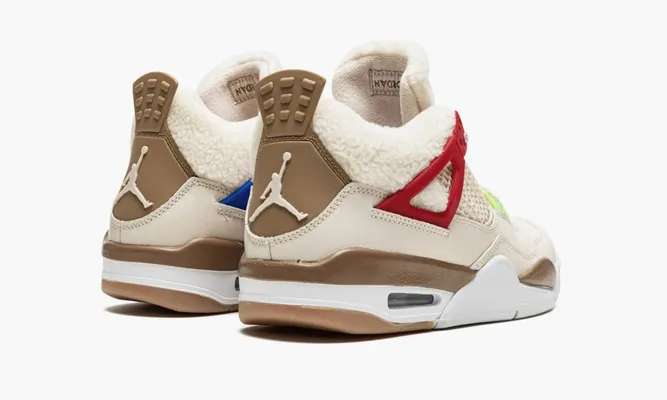Кроссовки Air Jordan 4 Retro GS «Where The Wild Things Are» кремовый