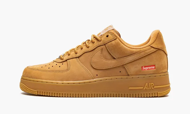 Кроссовки Nike Air Force 1 Low SP «Supreme Wheat» коричневый