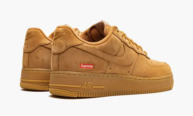 Кроссовки Nike Air Force 1 Low SP «Supreme Wheat» коричневый