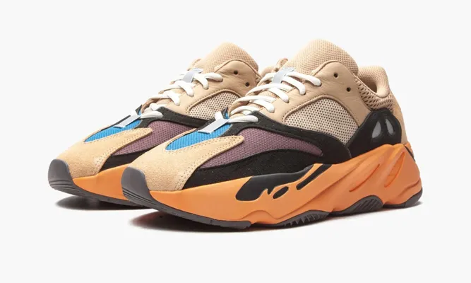 Кроссовки Yeezy Boost 700 «Enflame Amber» коричневый