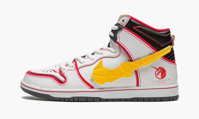 Кроссовки Nike SB Dunk High «Rx-0 Unicorn Gundam» белый