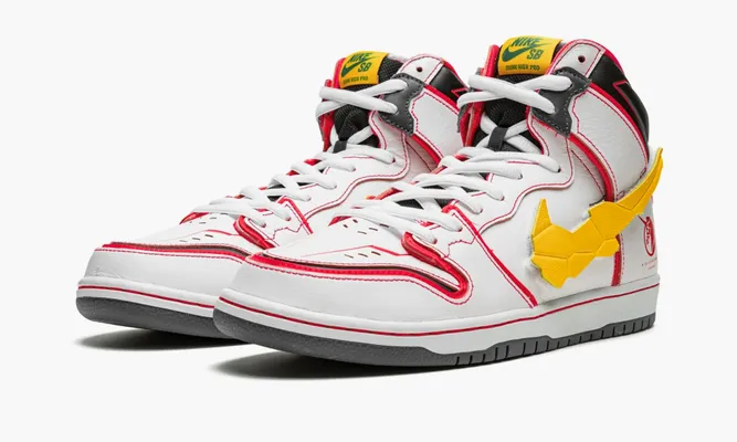 Кроссовки Nike SB Dunk High «Rx-0 Unicorn Gundam» белый