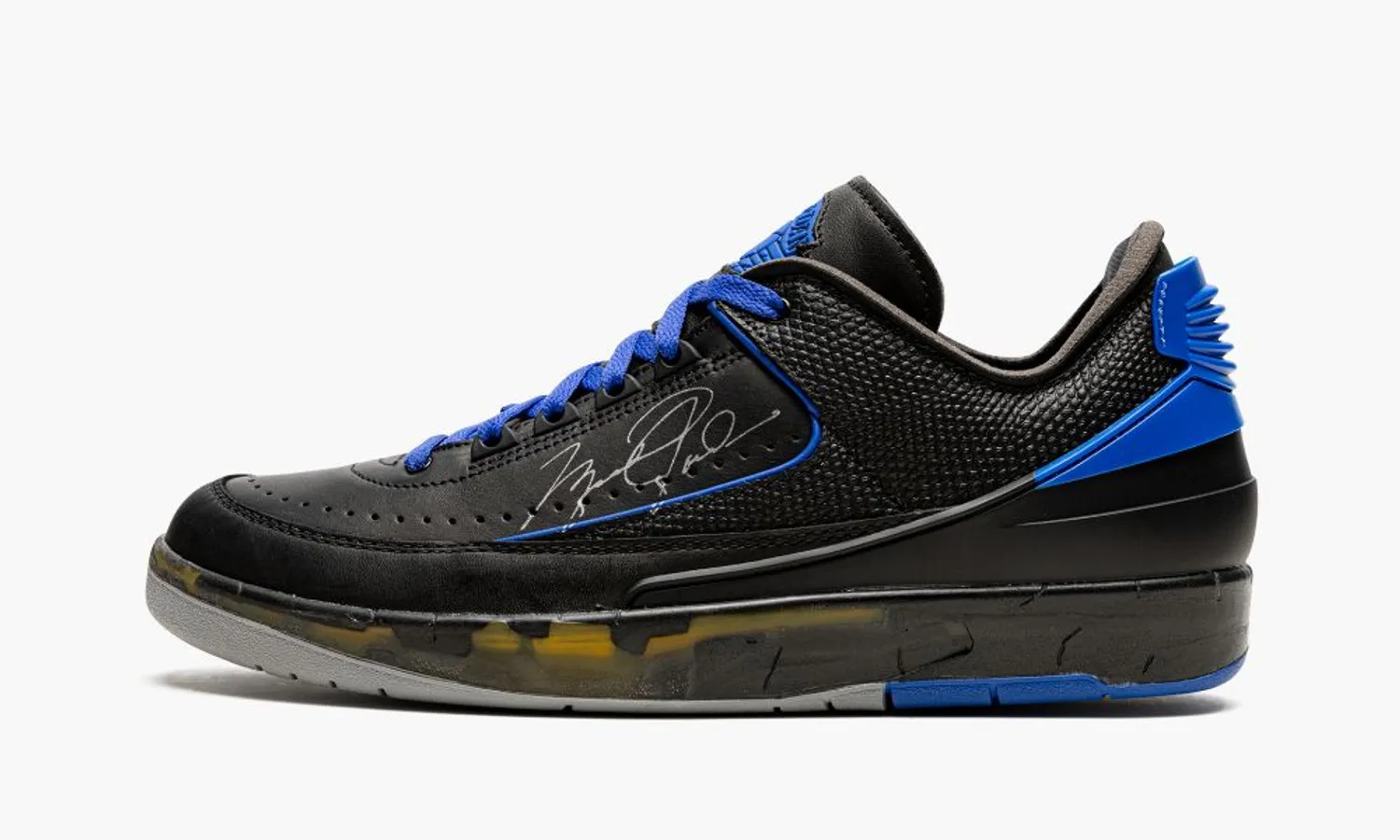 Air Jordan 2 Low OG SP «Off-white - Black / Blue»