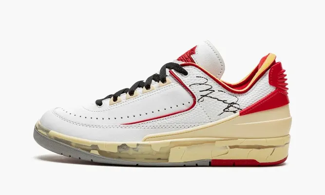 Кроссовки Air Jordan 2 Low OG SP «Off-white - Chicago» белый