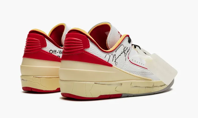 Кроссовки Air Jordan 2 Low OG SP «Off-white - Chicago» белый