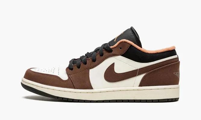 Кроссовки Air Jordan 1 Low «Mocha Brown» кремовый