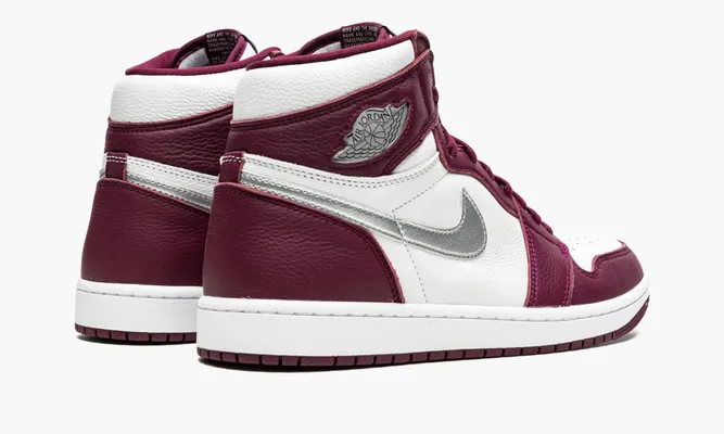 Кроссовки Air Jordan 1 High OG «Bordeaux» бордовый