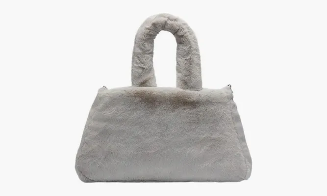 Сумки Nike Faux Fur Tote Bag «Light Iron Oar» серый