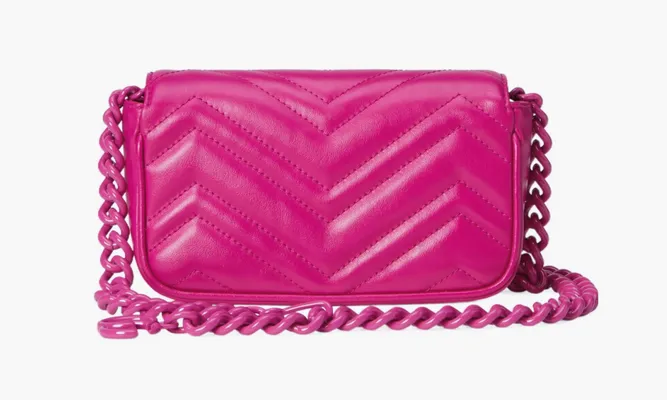 Сумки Gucci Gg Marmont Belt Bag «Pink» розовый