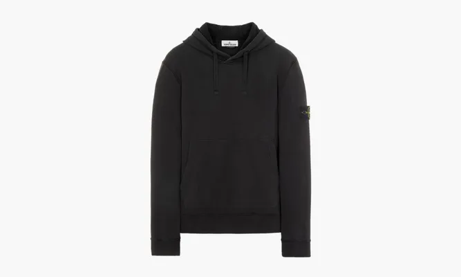 Одежда Stone Island Hooded Sweatshirt «Black» черный