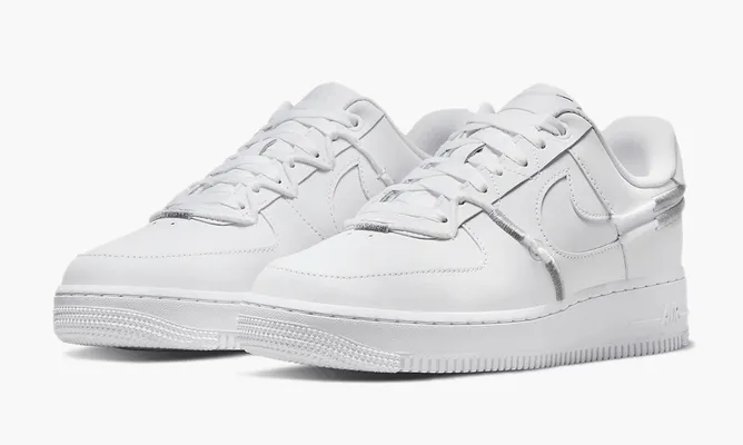 Кроссовки Nike Air Force 1 Low '07 LX WMNS «Triple White» белый