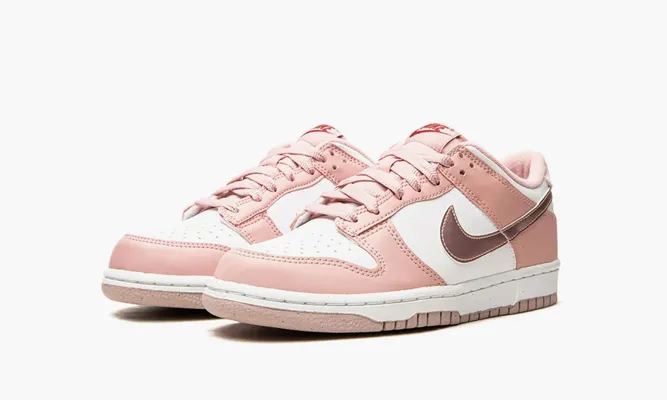 Кроссовки Nike Dunk Low GS «Pink Velvet» розовый