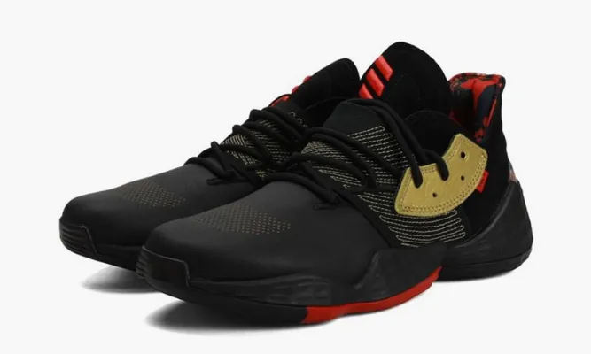 Для баскетбола Adidas Harden Vol. 4 «Chinese New Year 2022» черный