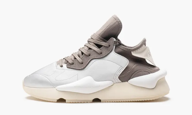 Кроссовки Adidas Y-3 Kaiwa «Silver Grey» белый