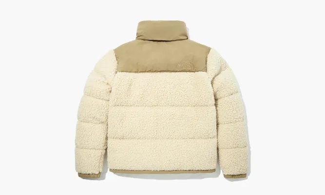 Одежда The North Face Sherpa Nuptse Jacket «Bleached Sand And Kelp Tan» бежевый
