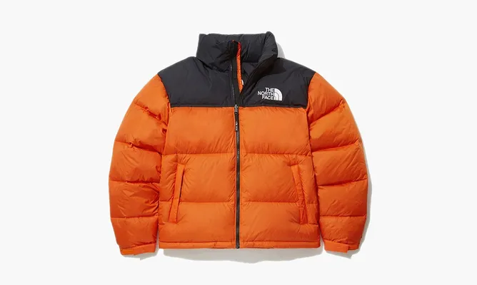 Одежда The North Face 1996 Eco Nuptse Jacket «Orange» оранжевый