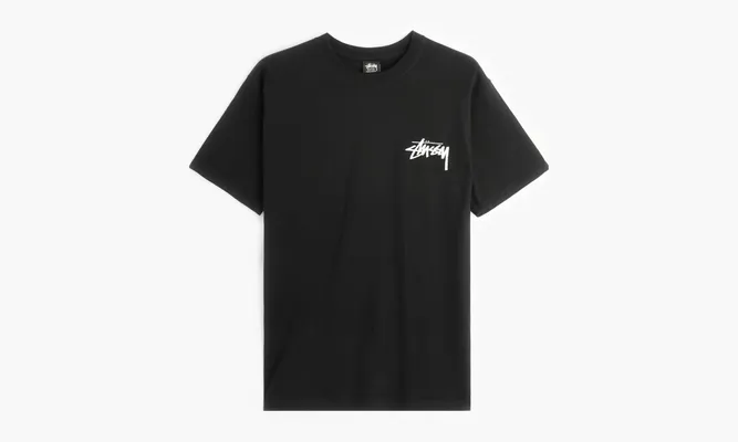 Одежда Stussy Fuzzy Dice Tee «Black» черный