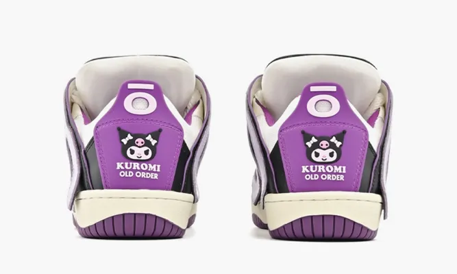 Кроссовки Old Order X Sanrio Skater 001 «Kuromi» фиолетовый