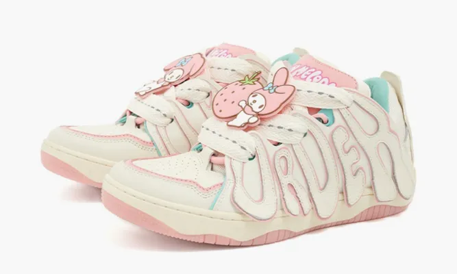 Кроссовки Old Order X Sanrio Skater 001 «My Melody» кремовый