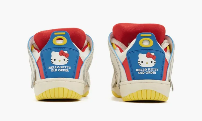 Кроссовки Old Order X Sanrio Skater 001 «Hello Kitty» кремовый