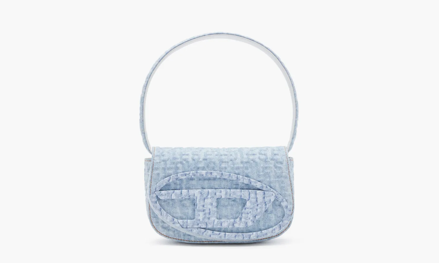 Diesel 1DR Shoulder Bag «Monogram Denim Light Blue»