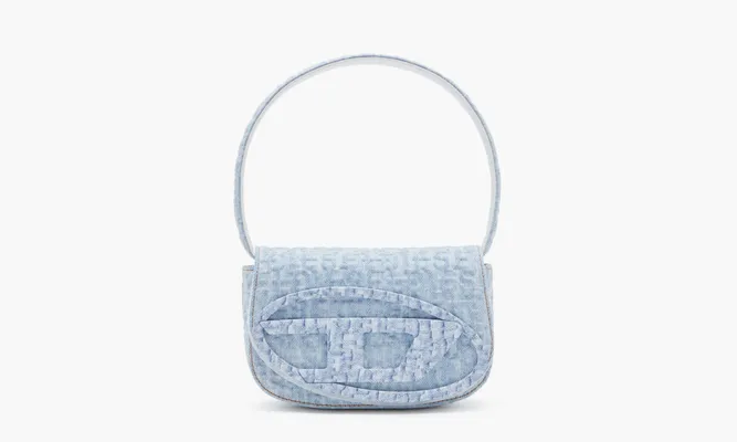 Сумки Diesel 1DR Shoulder Bag «Monogram Denim Light Blue» lightBlue