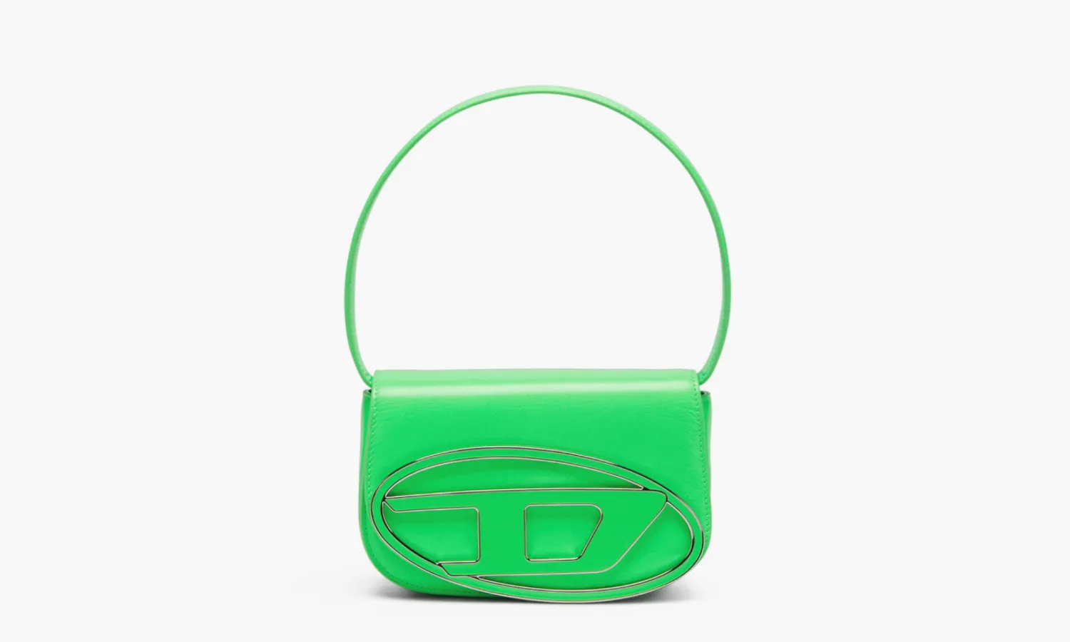 Diesel 1DR Shoulder Bag «Neon Leather Green Fluo»