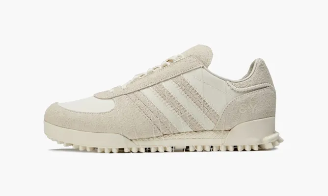 Кроссовки Adidas Y-3 Marathon Trail «Off White» бежевый