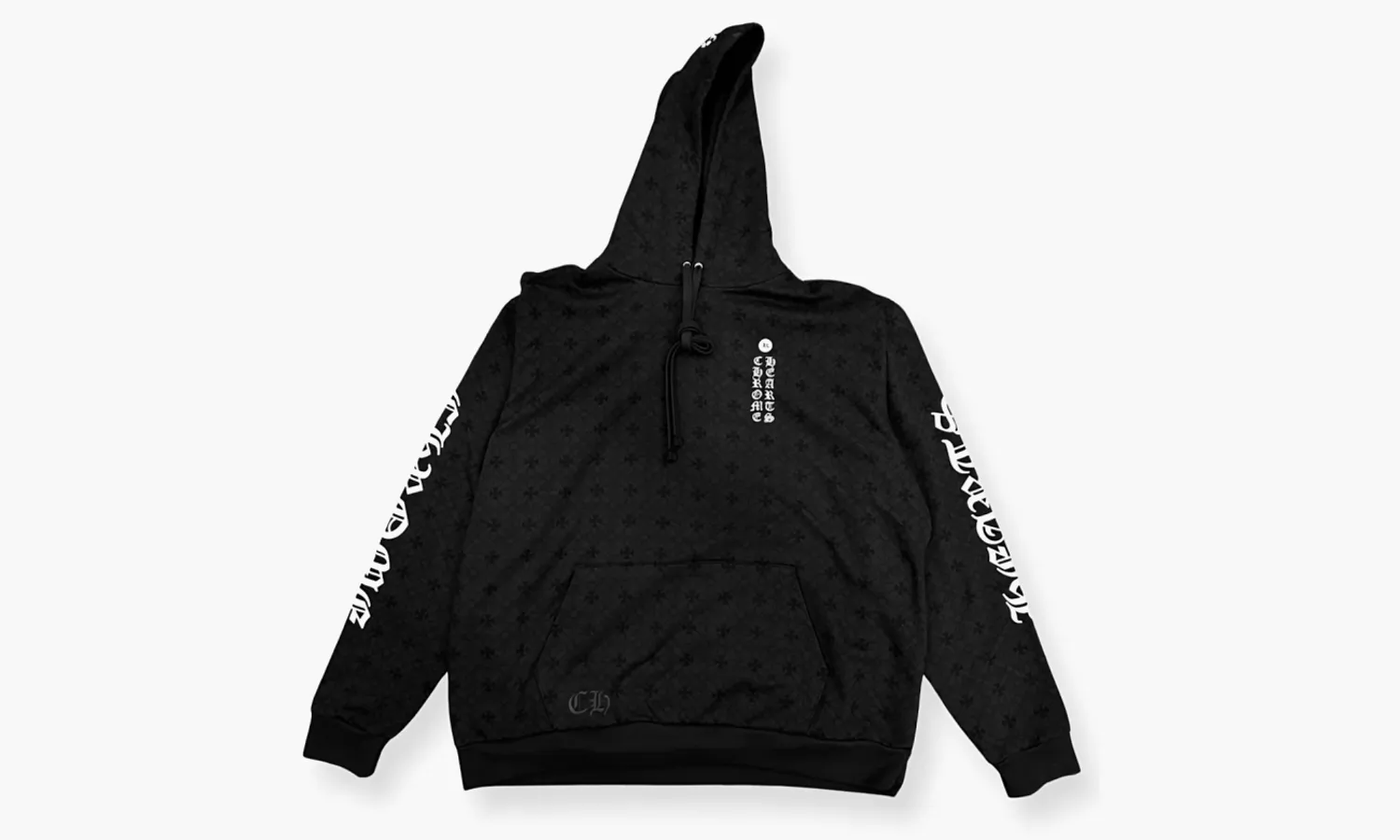 Chrome Hearts Plus Cross Horseshoe Hoodie «Black»