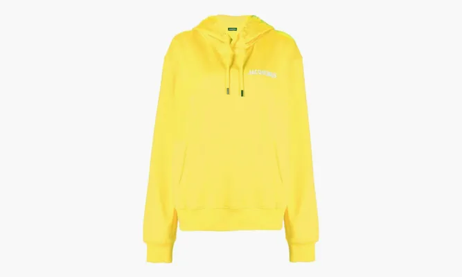 Одежда Jacquemus Le Sweatshirt Hooded Sweatshirt «Yellow» желтый