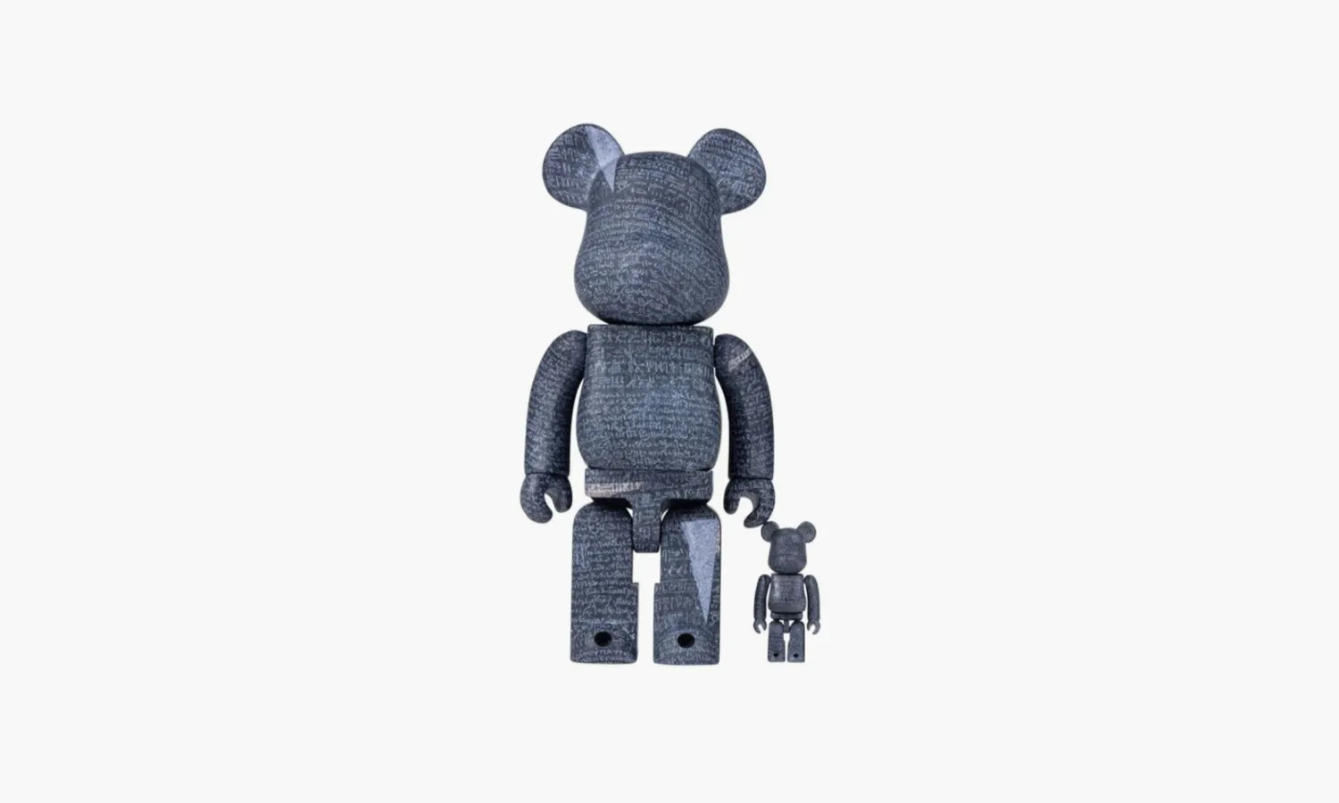 Bearbrick The British Museum Rosetta Stone «100% And 400%»