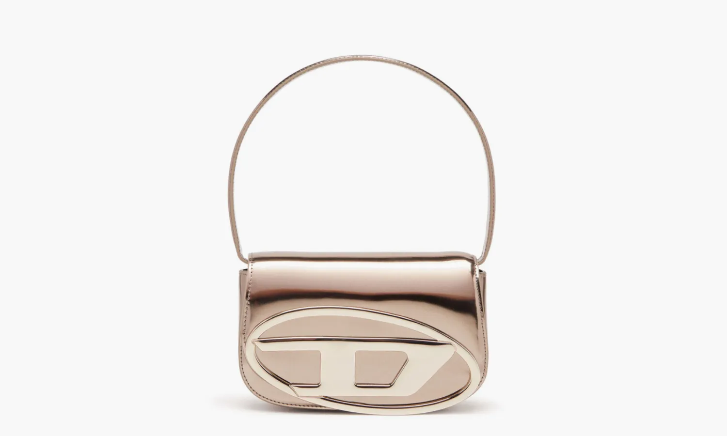 Diesel 1DR Shoulder Bag «Mirrored Leather Bronze»